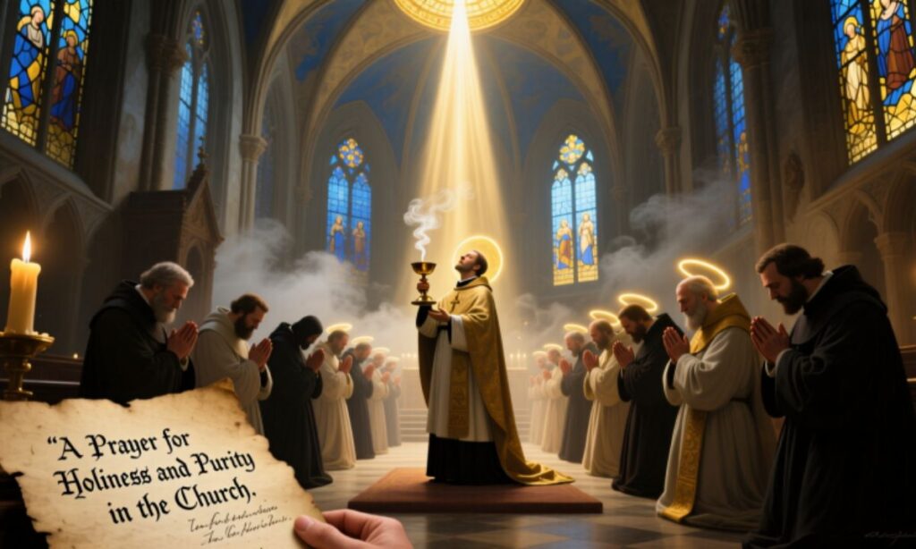 A Prayer for Holiness and Purity in the Church