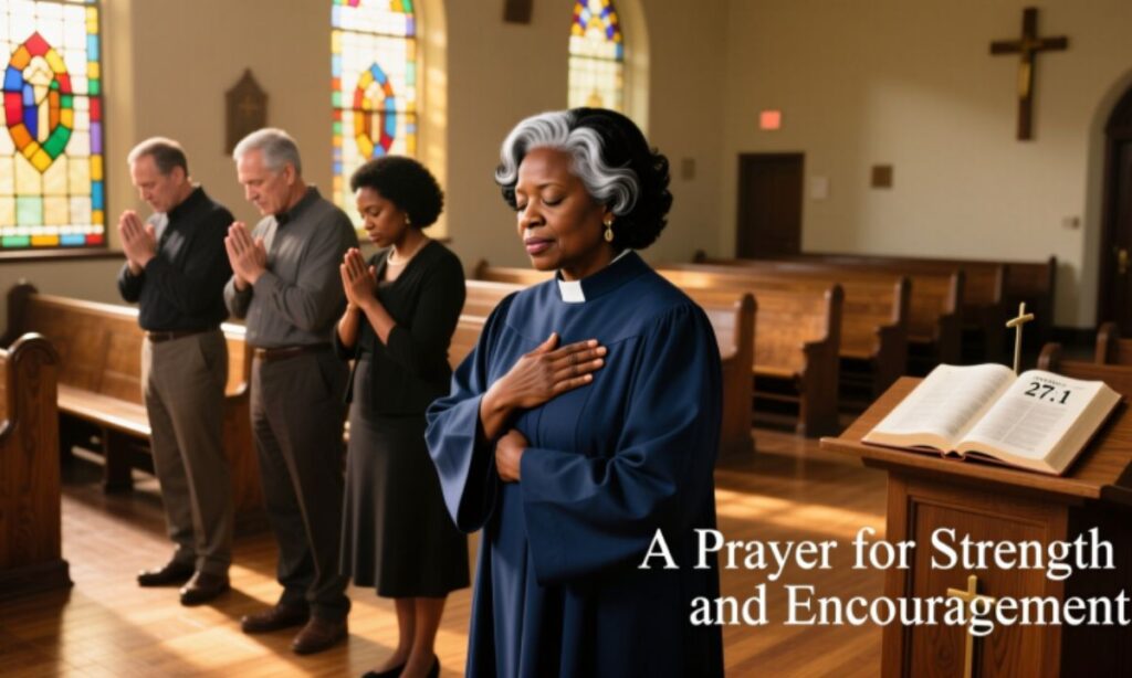 A Prayer for Strength and Encouragement for Church Leadership