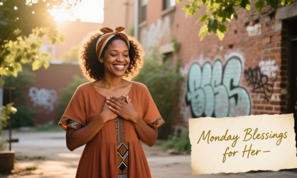 African American Monday Blessings for Her