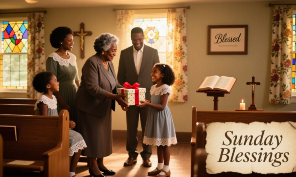 African American Sunday Blessings Gift