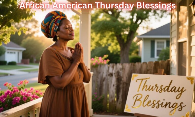 African American Thursday Blessings