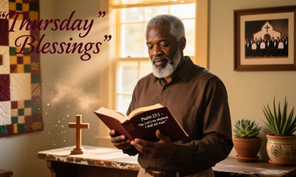 African American Thursday Blessings With Bible Verses