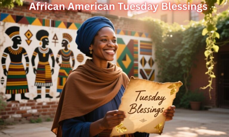 African American Tuesday Blessings