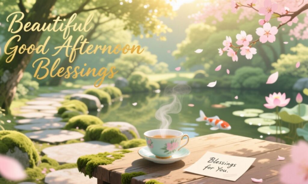 Beautiful Good Afternoon Blessings