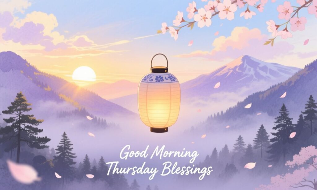 Beautiful Good Morning Thursday Blessings