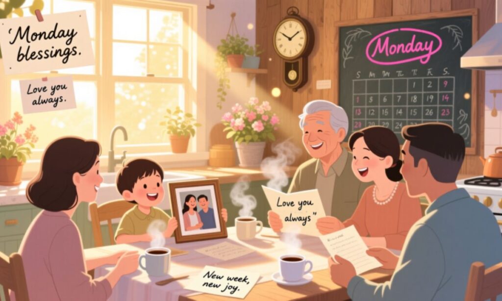 Beautiful Monday Messages for Family and Friends