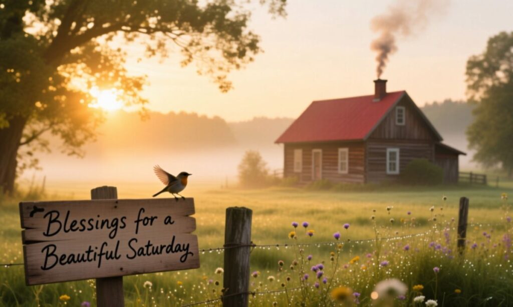 Beautiful Saturday Morning Blessings