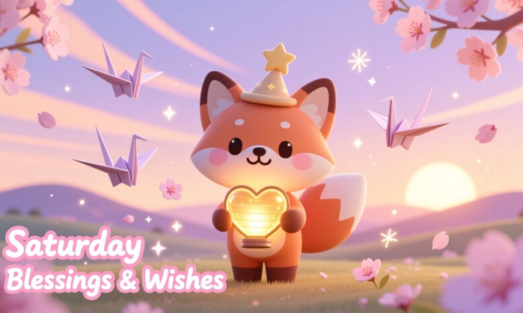 Cute Saturday Blessings and Wishes