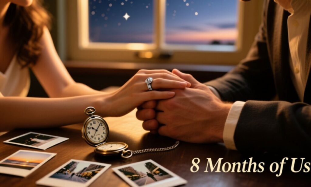 Eight Month Anniversary Captions for Social Media