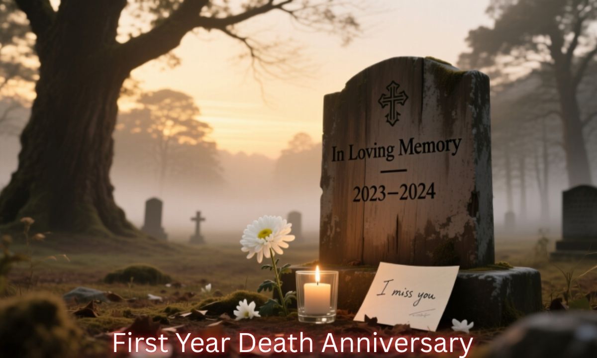 First Year Death Anniversary