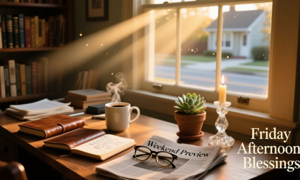 Friday Afternoon Blessings