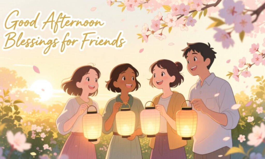 Good Afternoon Blessings for Friends