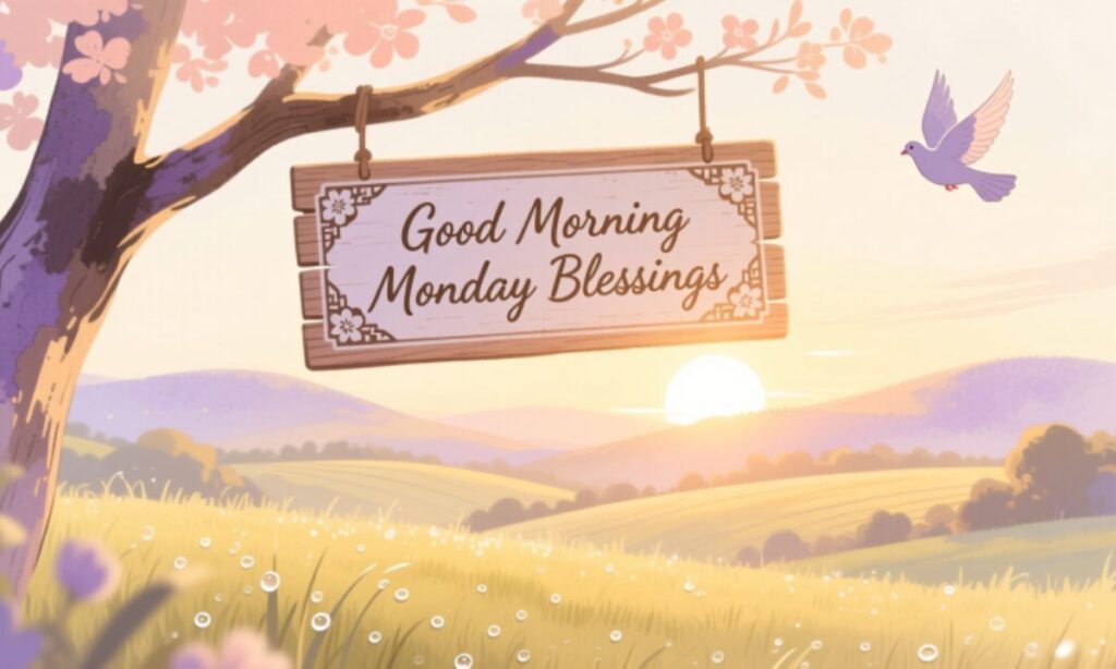 Good Morning Monday Blessings