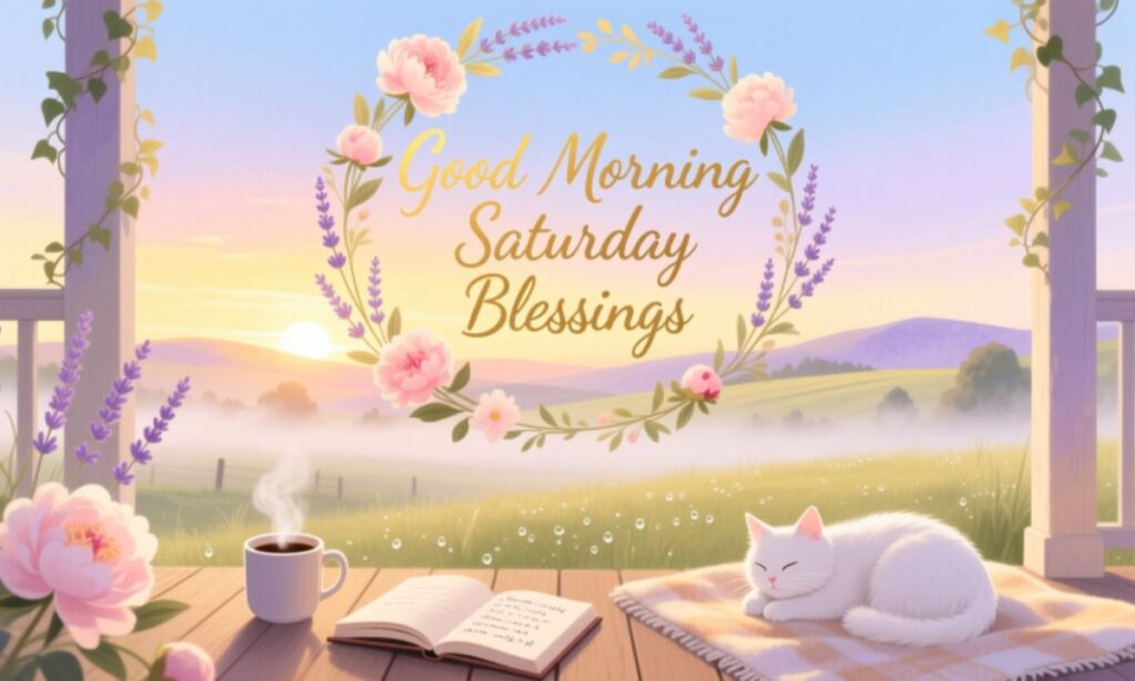 Good Morning Saturday Blessings