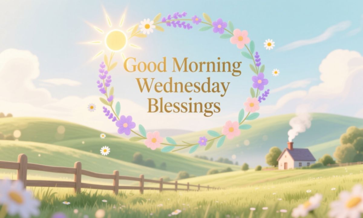 Good Morning Wednesday Blessings