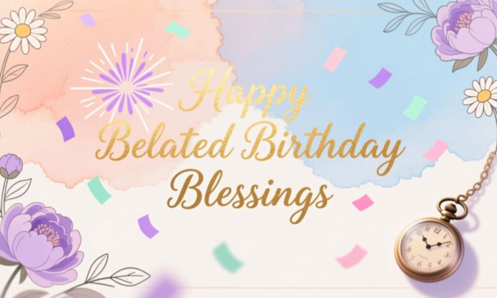 Happy Belated Birthday Blessings