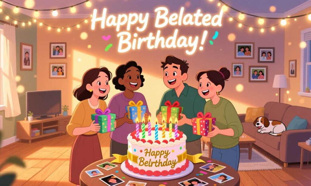 Happy Belated Birthday Wishes for Every Relationship