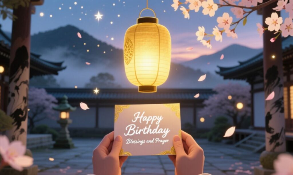 Happy Birthday Blessings and Prayer