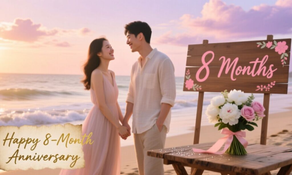 Happy Eight-Month Anniversary Wishes