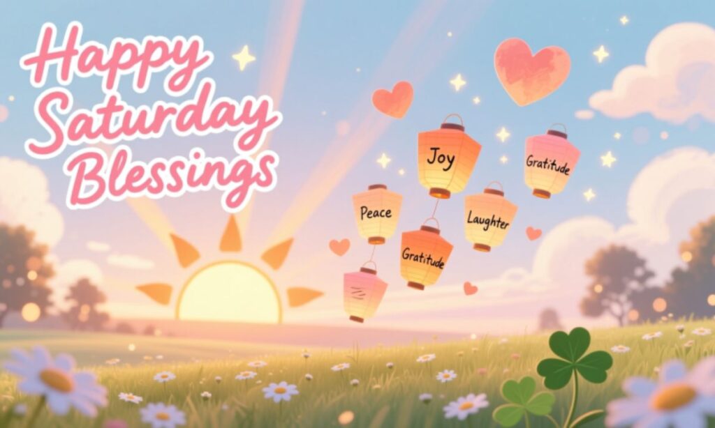 Happy Saturday Blessings