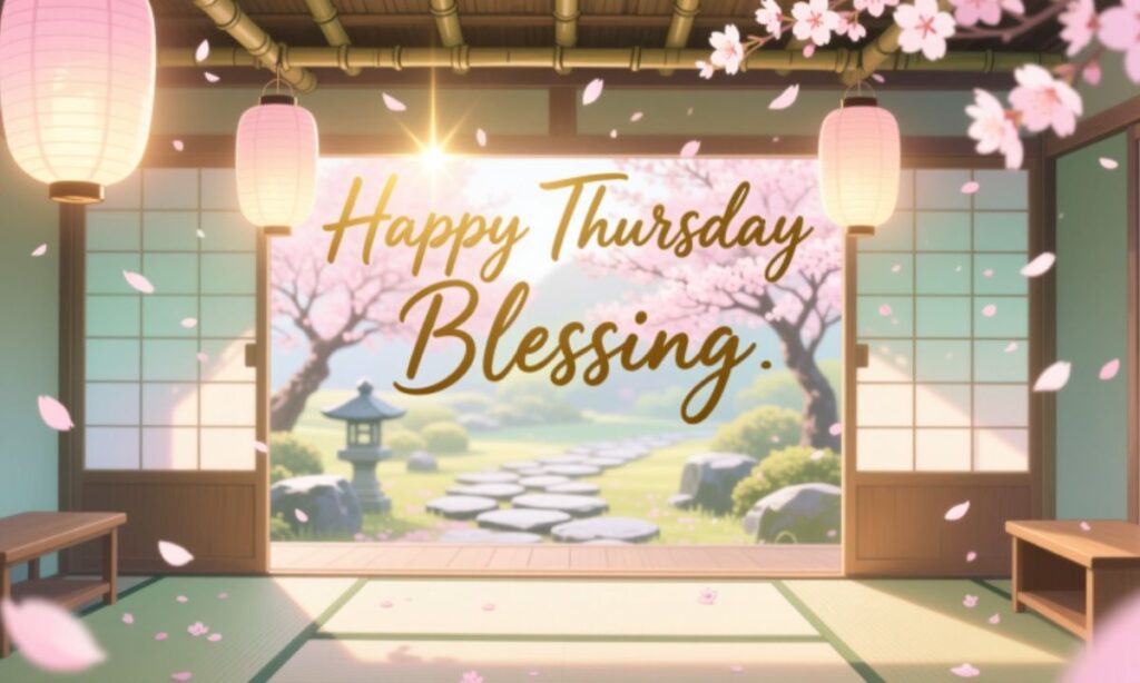 Happy Thursday Blessing