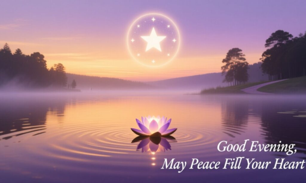 Inspirational Good Evening Blessings Quotes