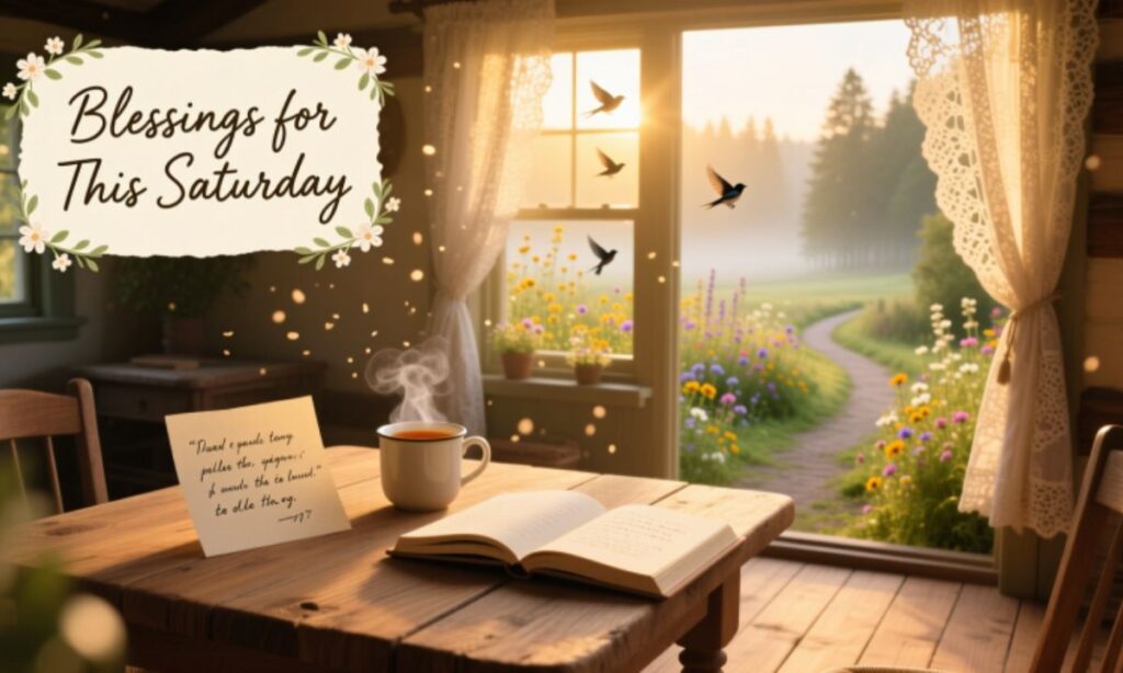 Inspirational Saturday Blessings