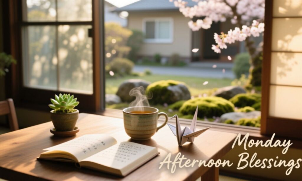 Monday Afternoon Blessings