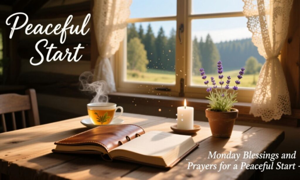 Monday Blessings and Prayers for a Peaceful Start