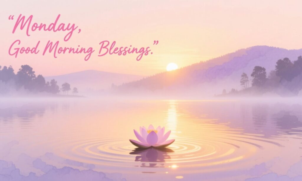 Monday Good Morning Blessings Quotes