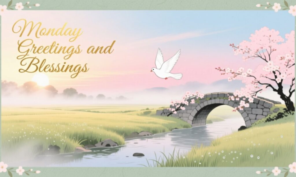 Monday Greetings and Blessings
