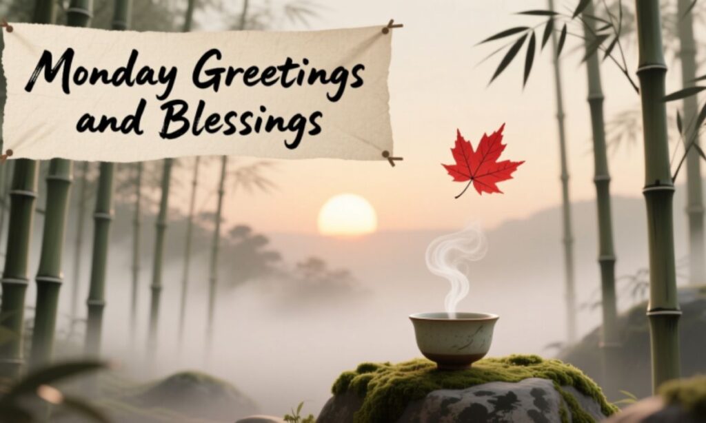 Monday Greetings and Blessings