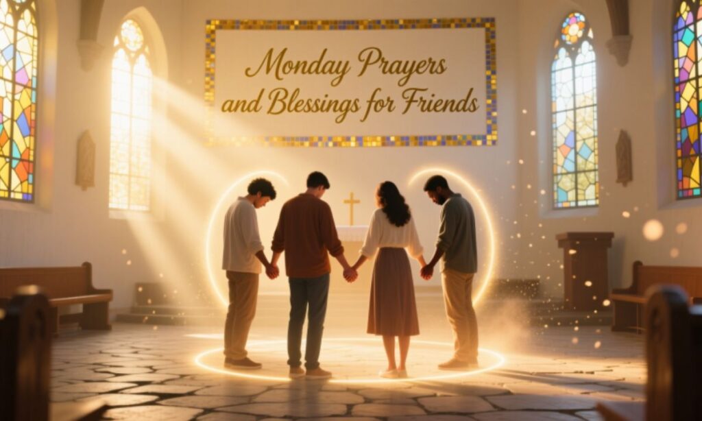 Monday Prayers and Blessings for Friends