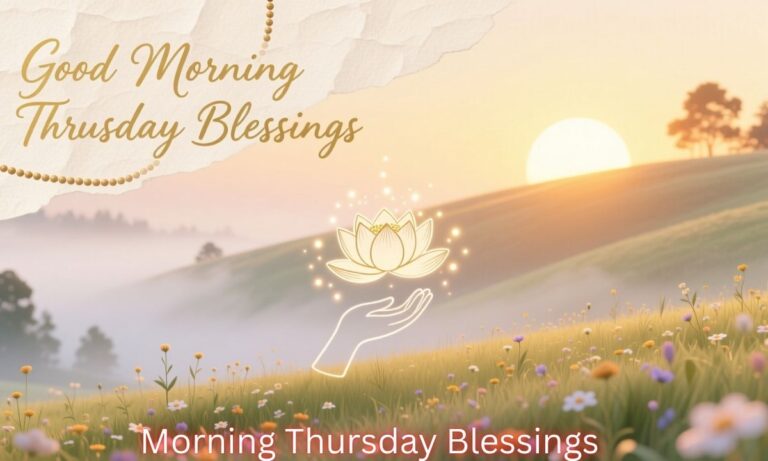 Morning Thursday Blessings