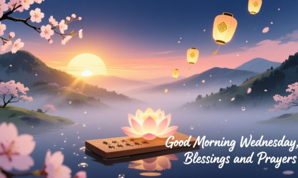 Positive Good Morning Wednesday Blessings and Prayers