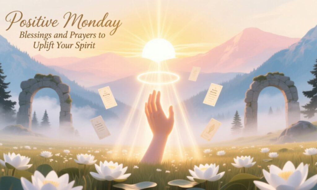 Positive Monday Blessings and Prayers to Uplift Your Spirit