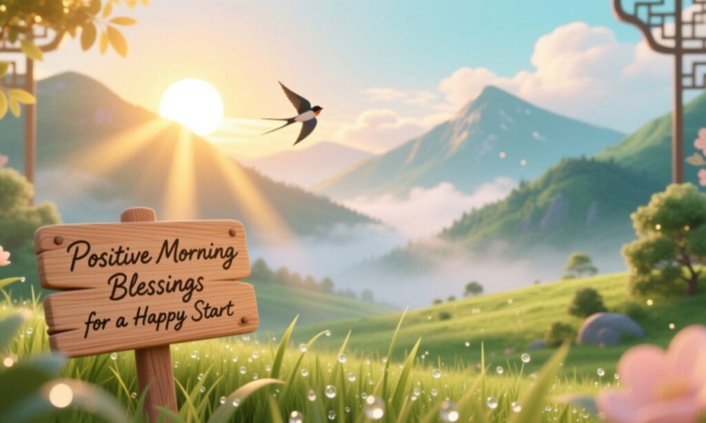 Positive Morning Blessings for a Happy Start