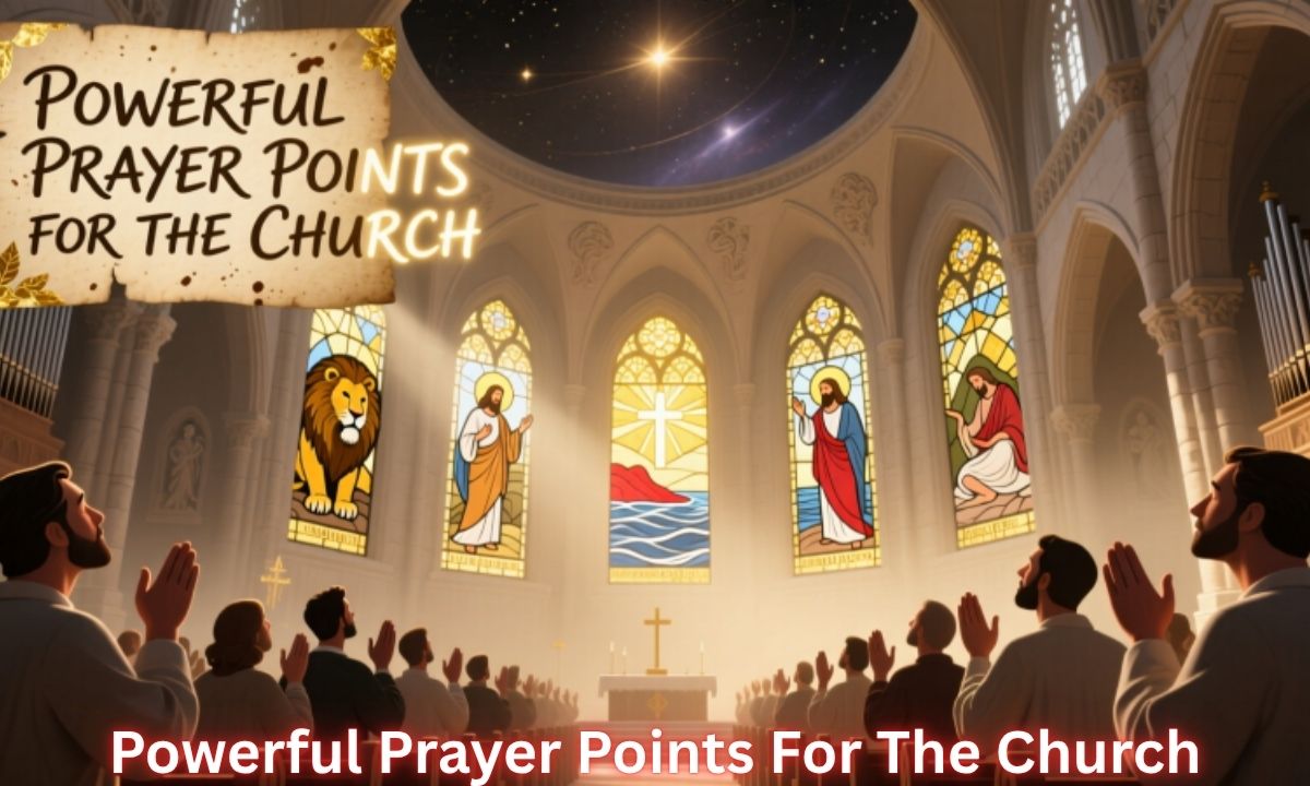 Powerful Prayer Points For The Church