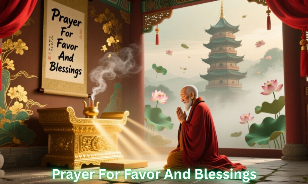 Prayer For Favor And Blessings