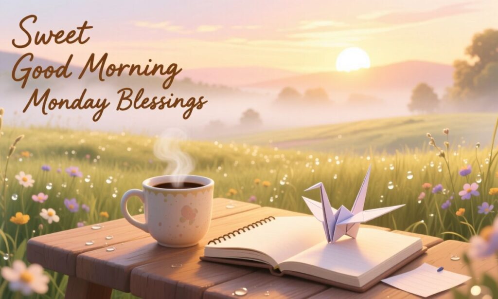 Sweet Good Morning Monday Blessings