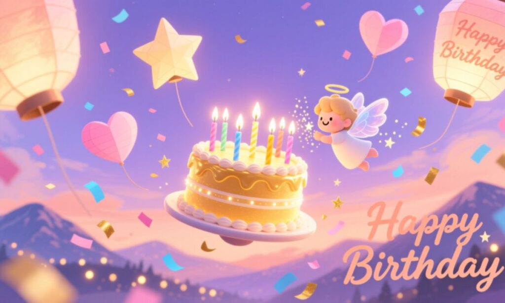 Sweet Happy Birthday Blessings