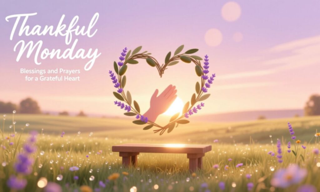 Thankful Monday Blessings and Prayers for a Grateful Heart