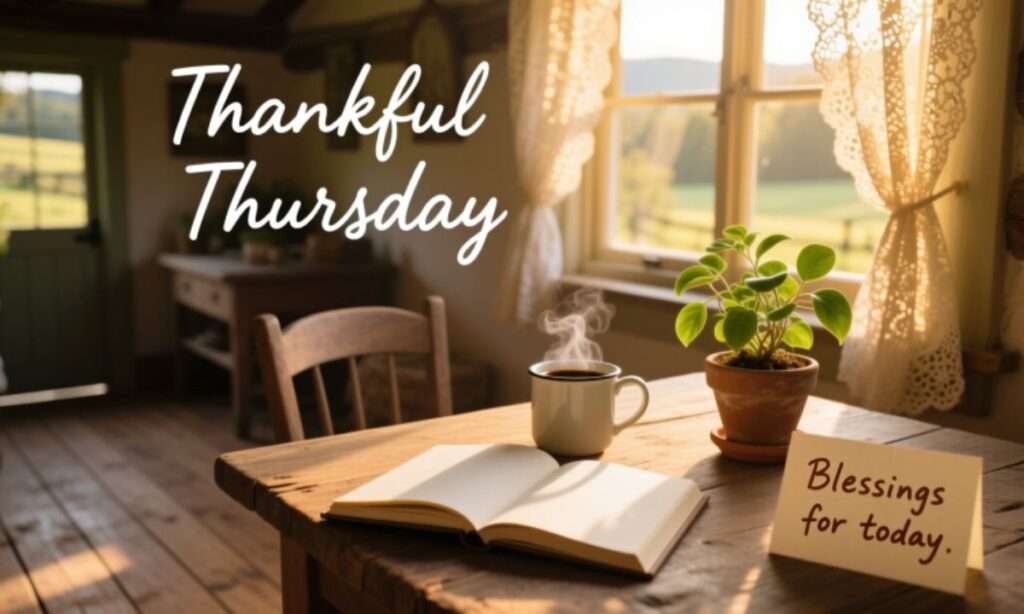 Thankful Thursday Morning Blessings