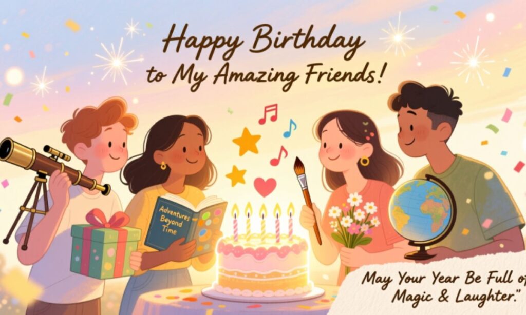 Unique Birthday Wishes for Friends