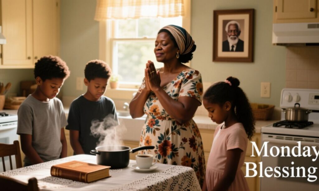 African American Monday Blessing in English