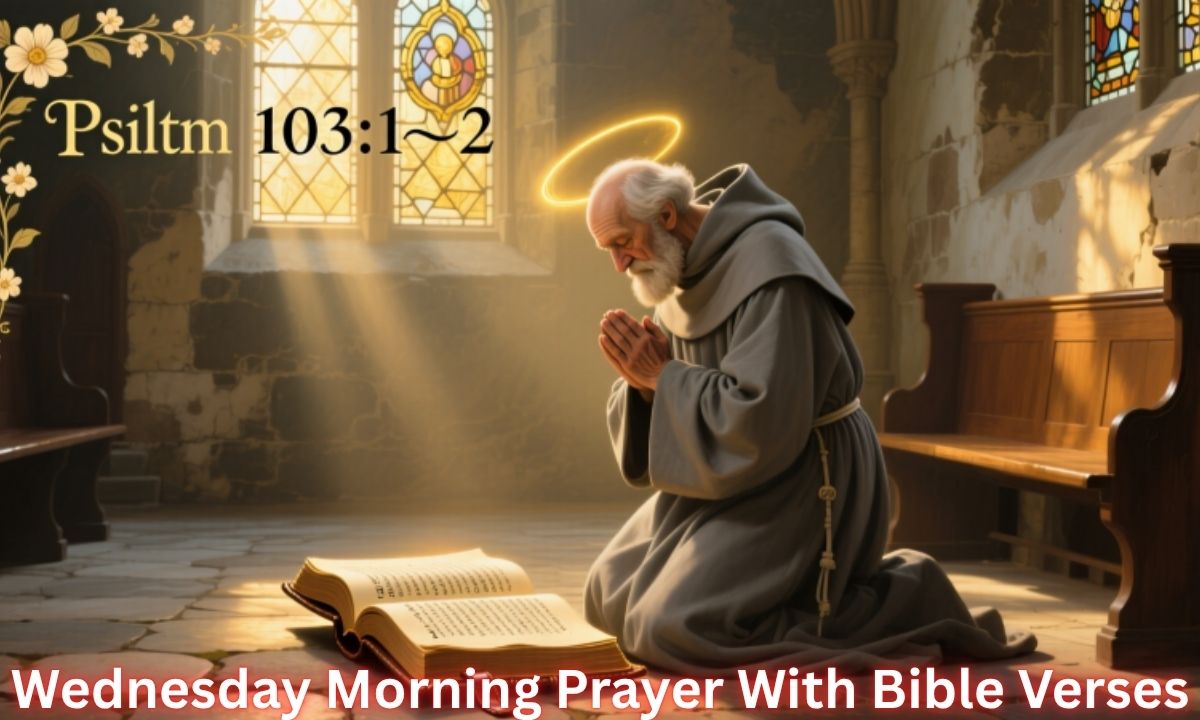 Wednesday Morning Prayer With Bible Verses