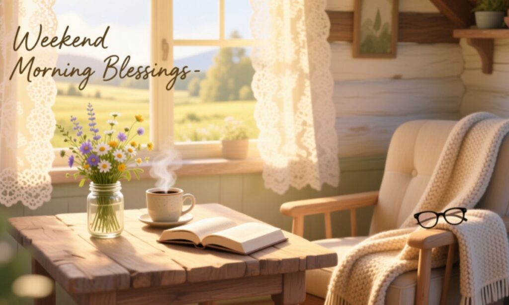Weekend Morning Blessings for a Relaxing Start