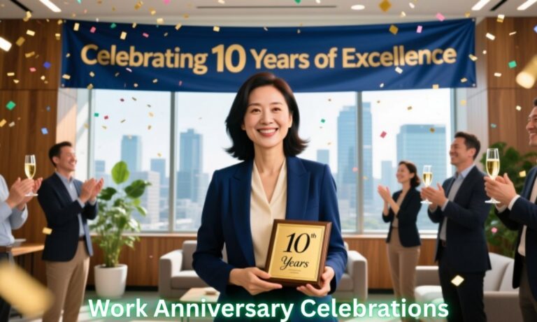 Work Anniversary Celebrations