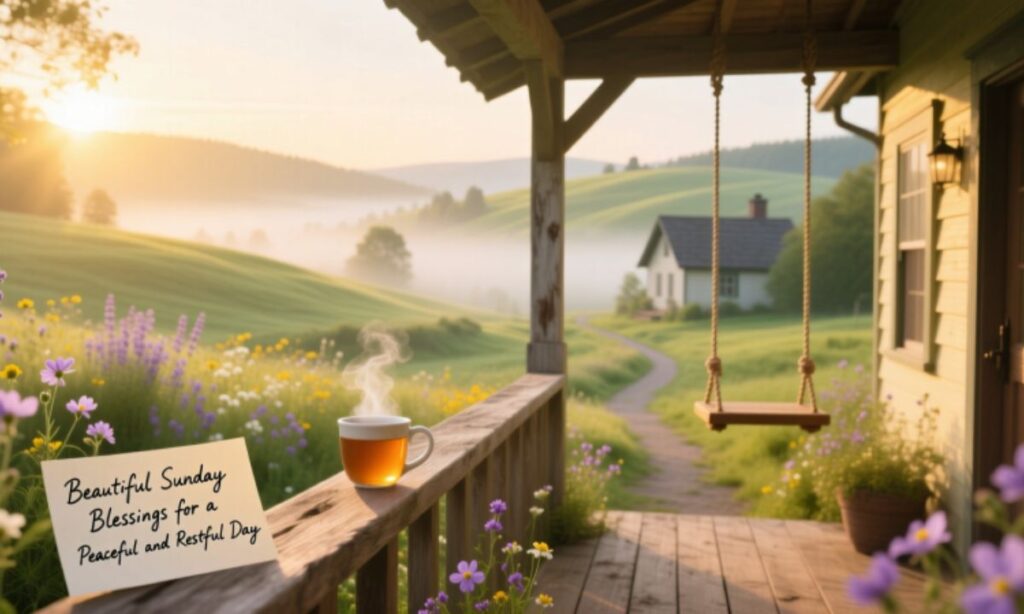 Beautiful Sunday Blessings for a Peaceful and Restful Day