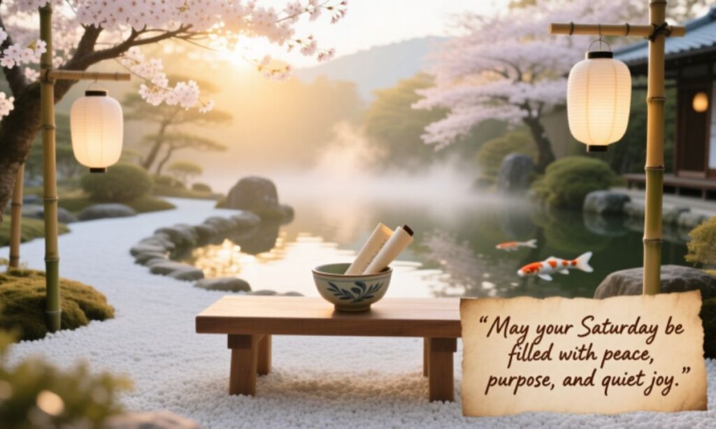 Inspirational Saturday Quotes & Morning Blessings